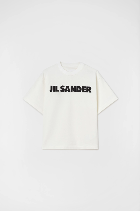 T-Shirt avec Logo Femme | Jil Sander Boutique en Ligne Officielle