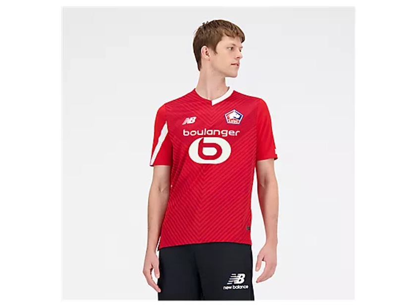 Lille LOSC Home Short Sleeve Jersey