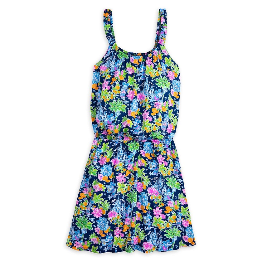 Mickey and Minnie Mouse Loro Romper for Women by Lilly Pulitzer – Disney Parks | Disney Store