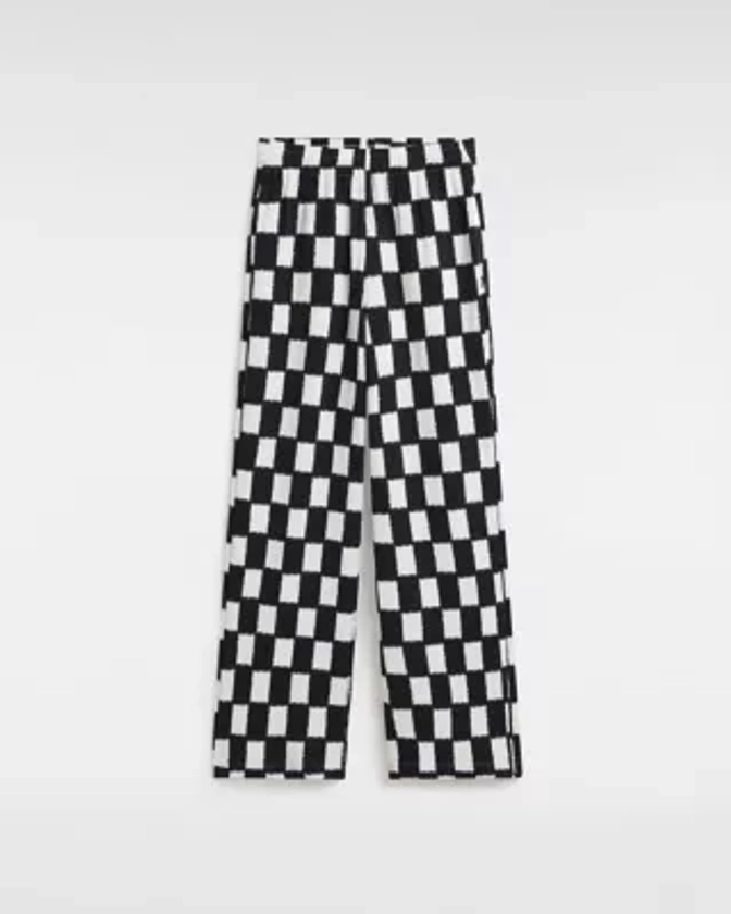 Benton Checker Easy Pant | Black | Vans