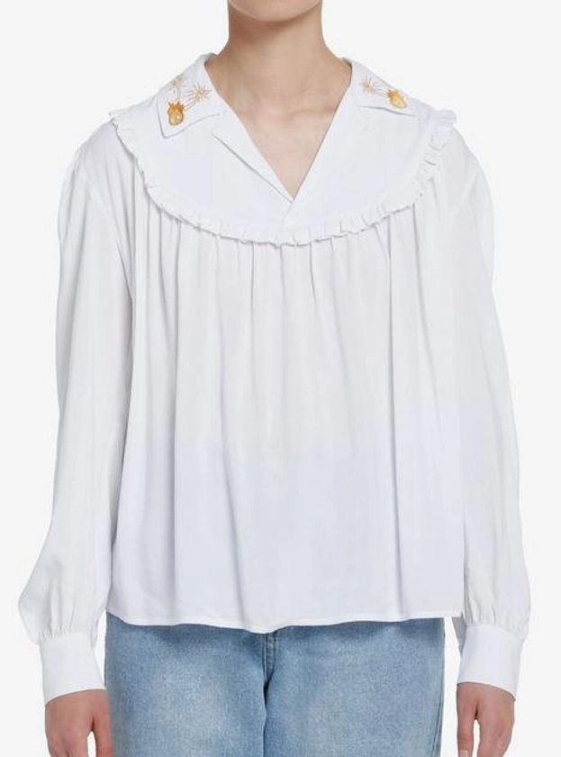 Studio Ghibli Howl's Moving Castle Wizard Howl Cosplay Girls Woven Top | Hot Topic