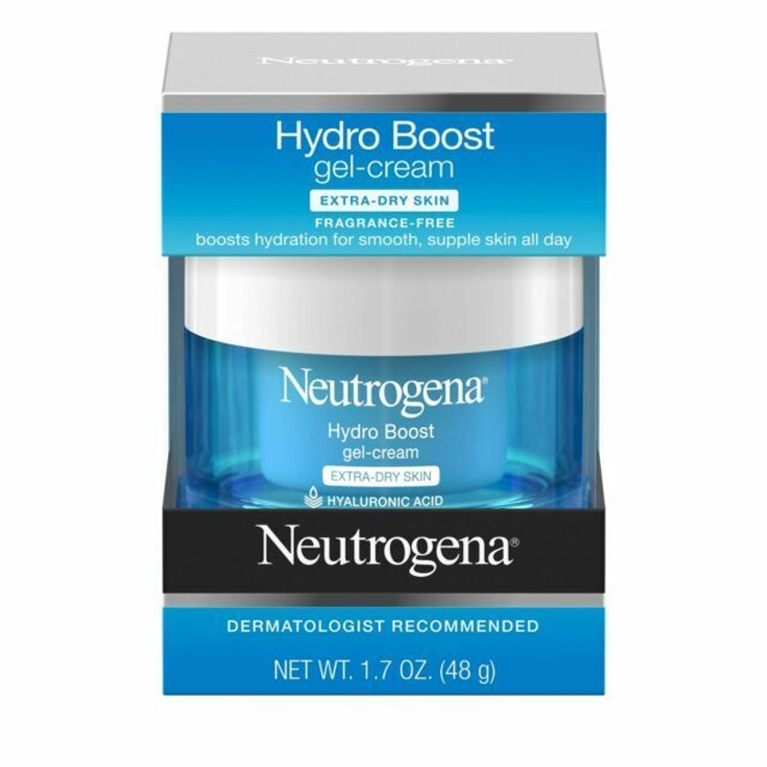 Neutrogena Hydro Boost Hyaluronic Acid Hydrating GEL-CREAM EXTRA-DRY 1.7oz 48gr