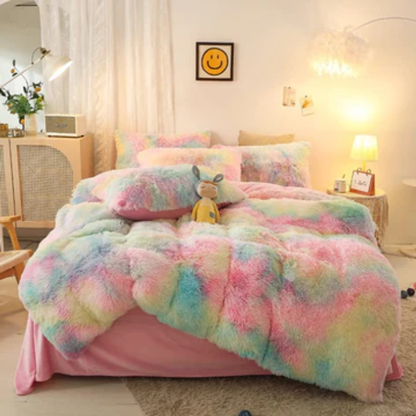 The Softy Rainbow Bed Set