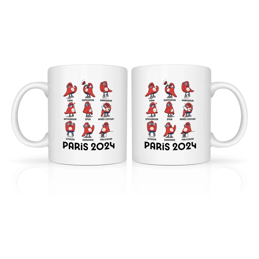 Mug Mascotte des Jeux Olympiques de Paris 2024