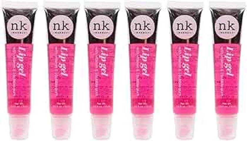 NICKA K NEW YORK Lip Gel Color with Vitamin E (6PACK) (BUBBLE GUM)