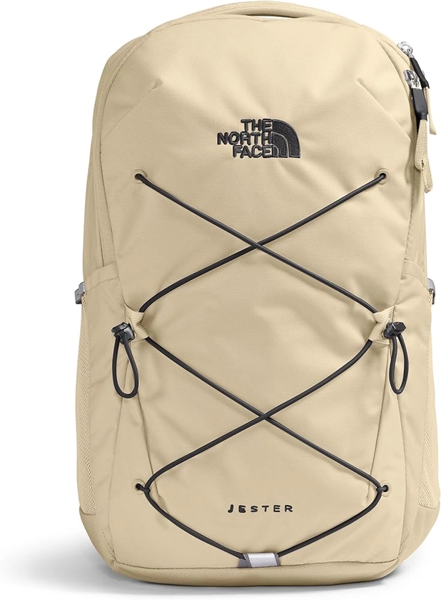 THE NORTH FACE Women's Jester Everyday Laptop Backpack, Gravel/TNF Black, One Size