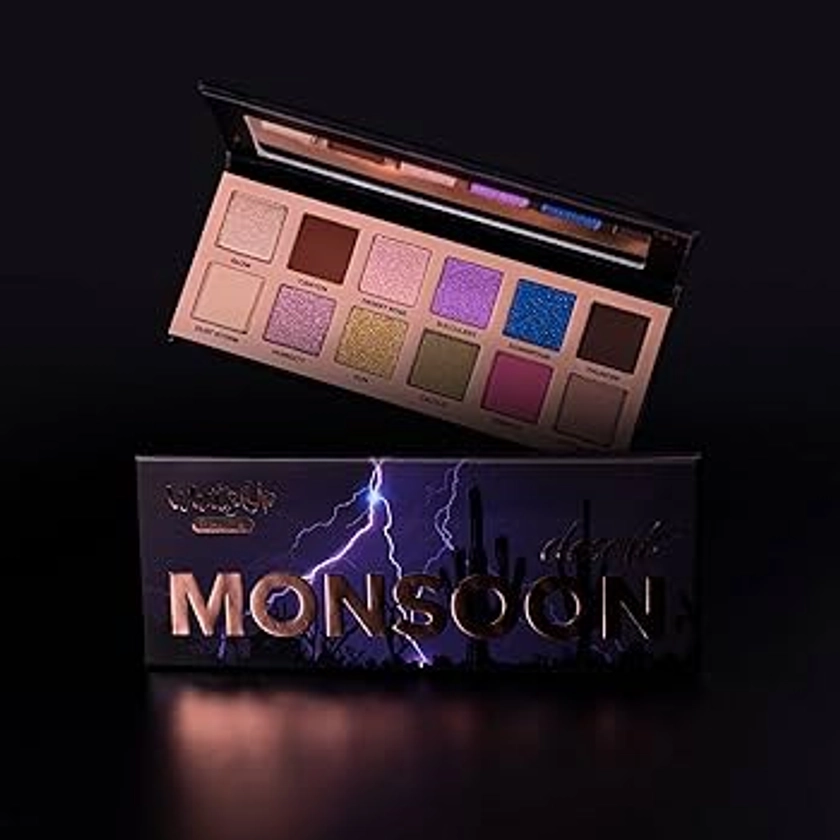 Whats Up Beauty - Desert Monsoon Eyeshadow Palette Talc Free Clean Cruelty Free Made in Italy Sustainable Makeup