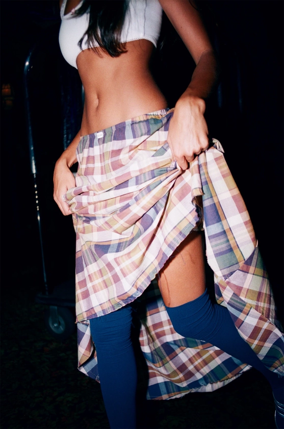 DREAM SKIRT IN AUTUMN TARTAN