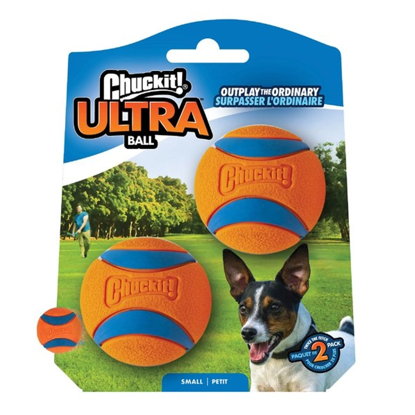 CHUCKIT! Ultra Rubber Ball Tough Dog Toy, Medium, 2 pack - Chewy.com