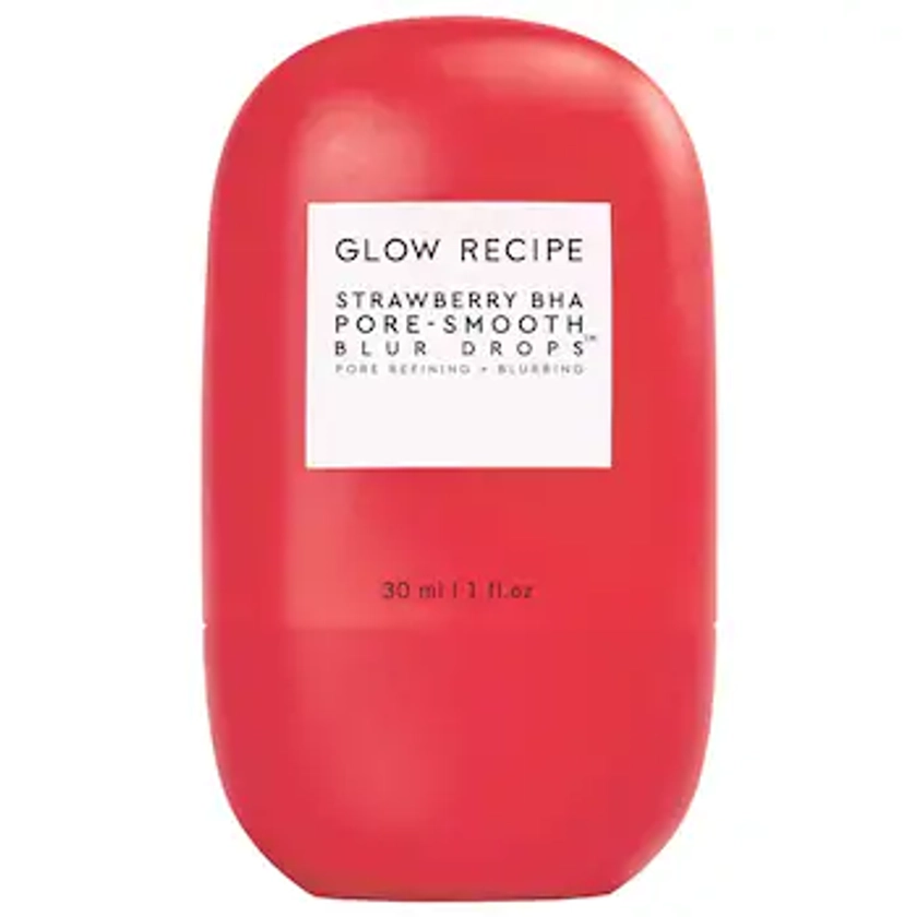 Strawberry BHA Pore-Smooth Blur Drops - Glow Recipe | Sephora