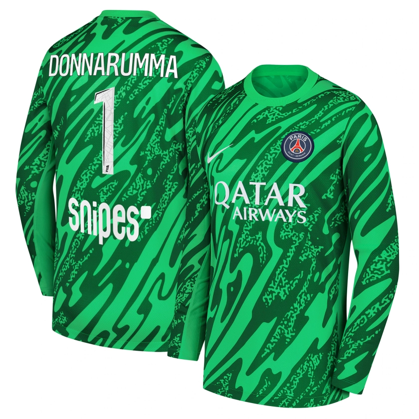 Maillot Gardien Domicile PSG Nike 24/25 - Enfant avec flocage Donnarumma  1