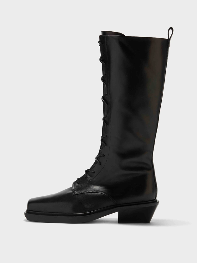 Hetta Leather Biker Boots – Aeyde