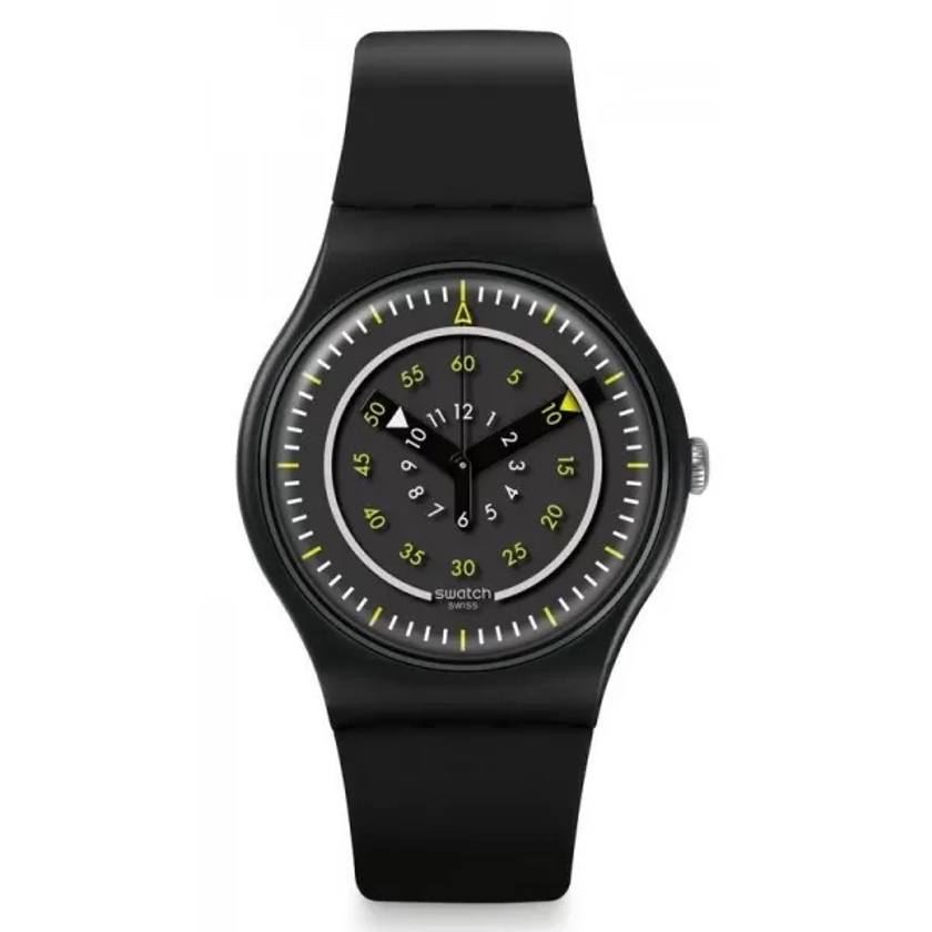 Unisex Swatch Watch New Gent Più Nero SUOB157 - Crivelli Shopping