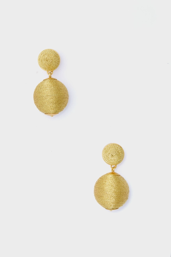 Gold Petite Lantern Earrings | Tuckernuck Jewelry