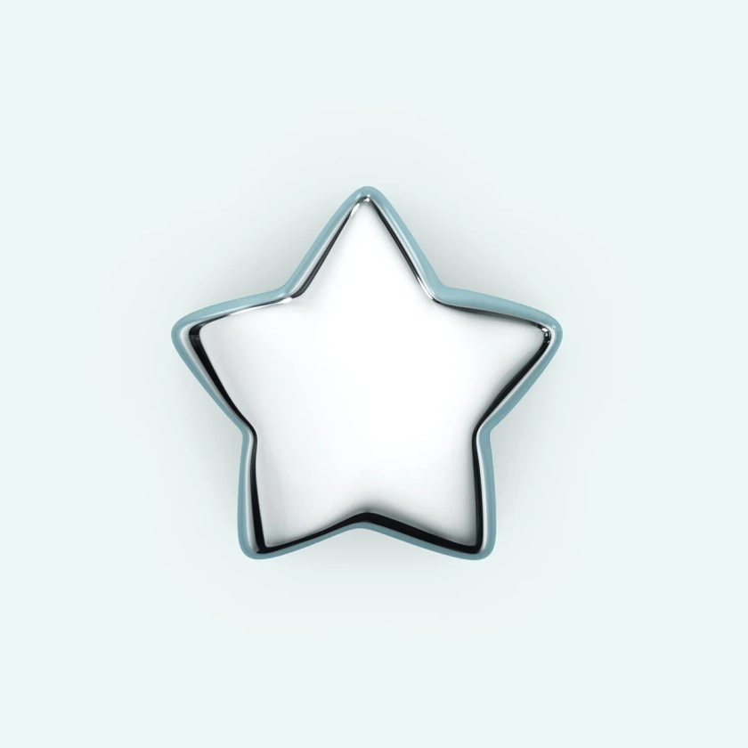 Puffy Star Stud Earrings ⭐️ STUDIOCULT | Shop Now ↯