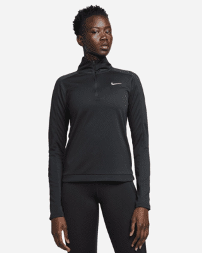 Pull à 1/4 de zip Nike Dri-FIT Pacer pour Femme