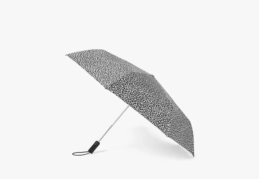 Leopard Heart Travel Umbrella | Kate Spade Outlet