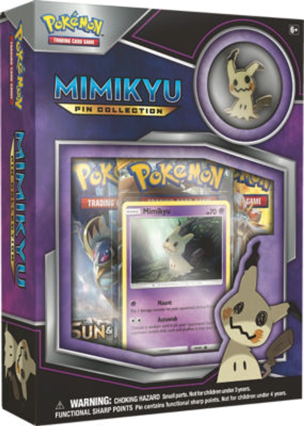 Pokemon TCG Mimikyu Pin Collection - ASDA Groceries