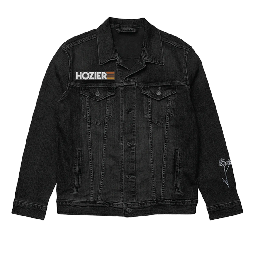 Lost In A Haze Black Denim Jacket - Hozier