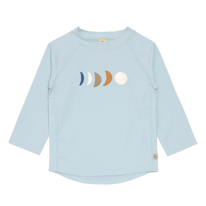 T-shirt anti-UV manches longues enfants - Lune, bleu clair | Lässig