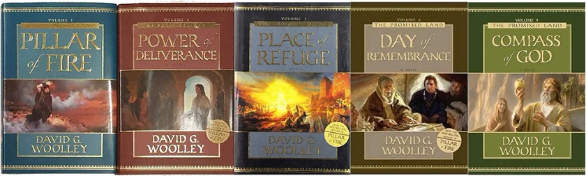 David G Woolley's "The Promised Land" Series, Complete Set of 5 volumes