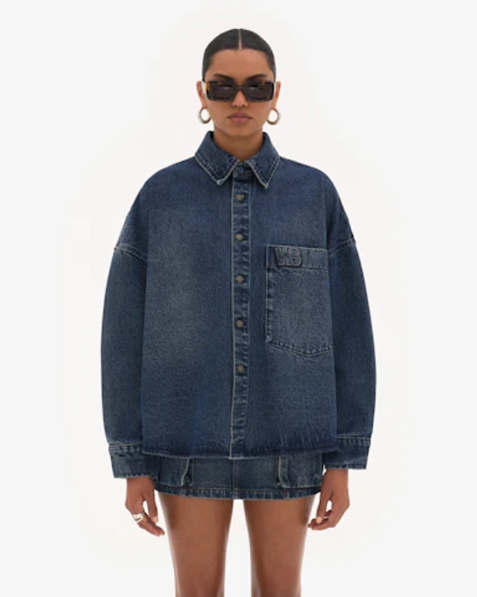 ROCKY DENIM SHIRT | Boutique en ligne Worst Behavior