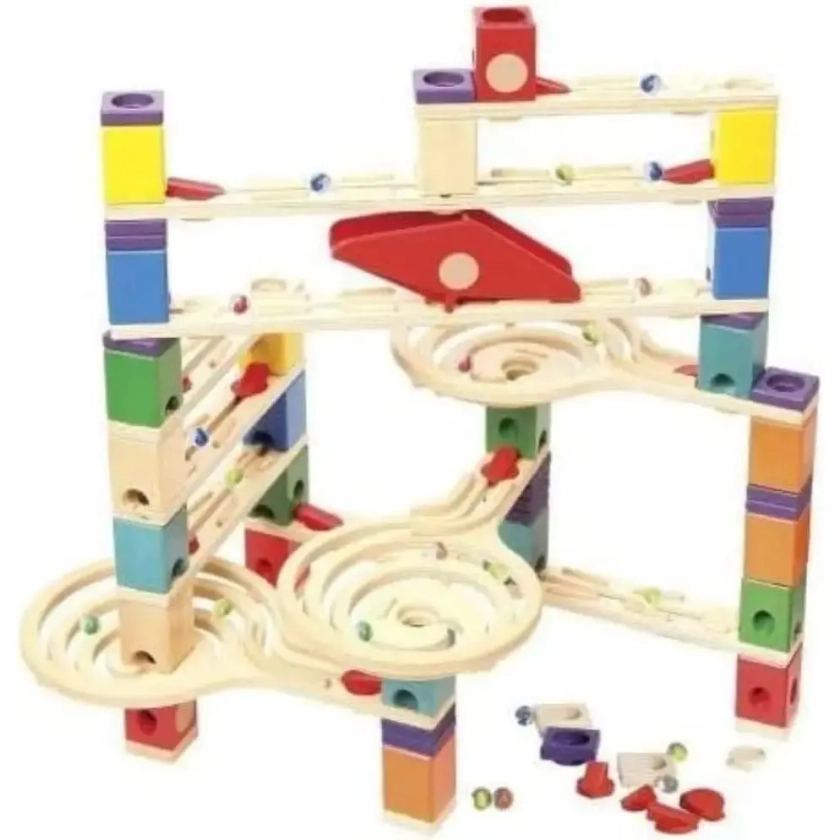 Hape Quadrilla Vertigo Wooden Marble Run Blocks -