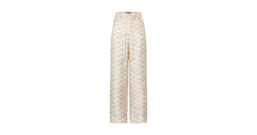 Les collections de Louis Vuitton : Pantalon de pyjama ample imprimé Malletage 3D