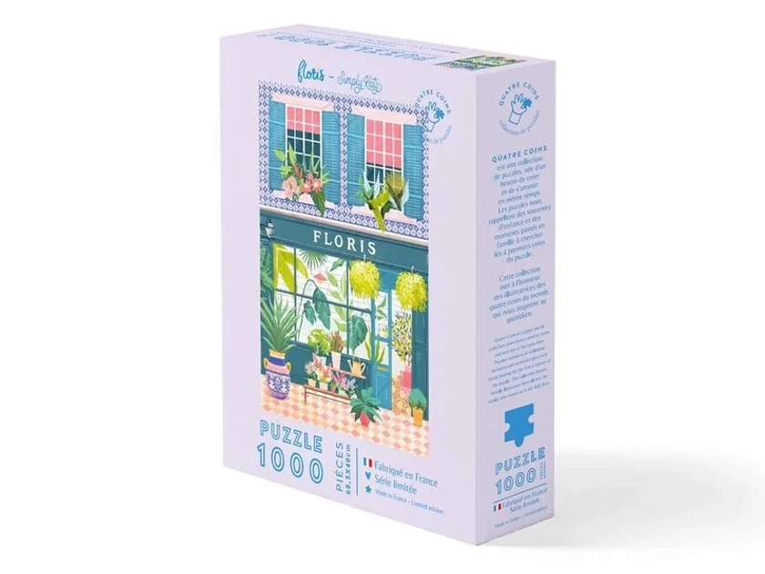 Réalisez ce puzzle Floris de 1000 pièces illustré par Simply Katy !