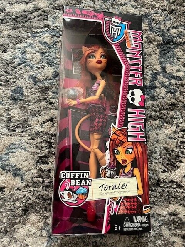 MIB Monster High Toralei - Coffin Bean