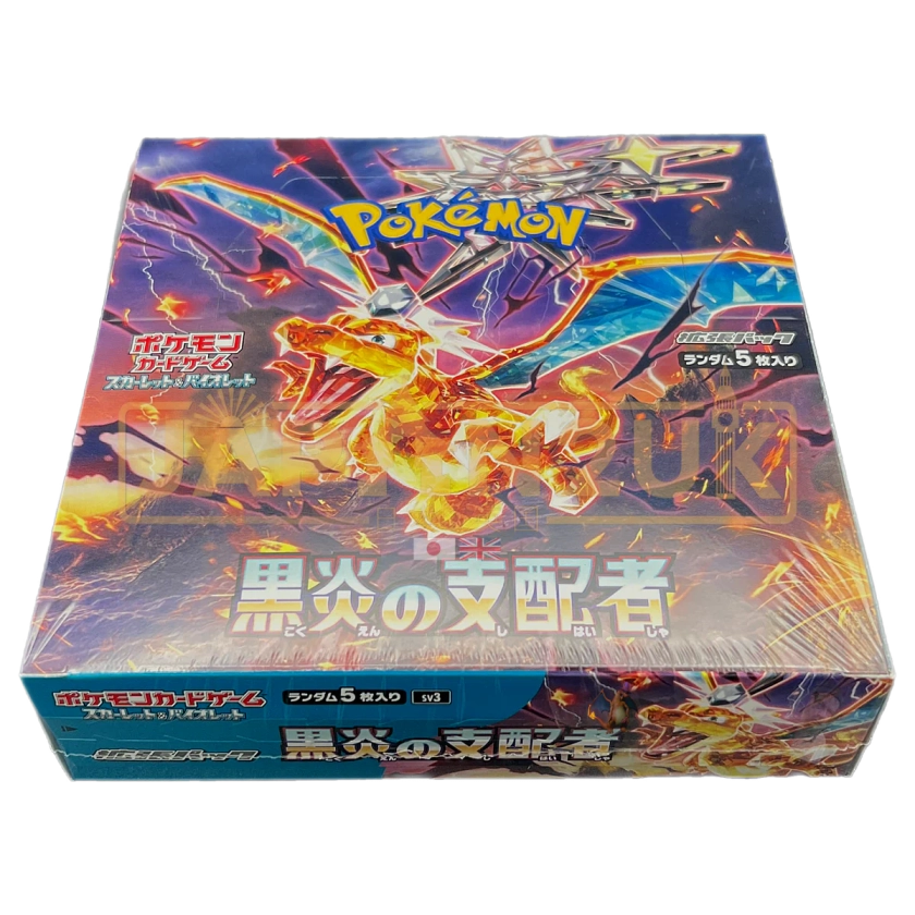 Pokemon Ruler Of The Black Flame sv3 Japanese Booster Box