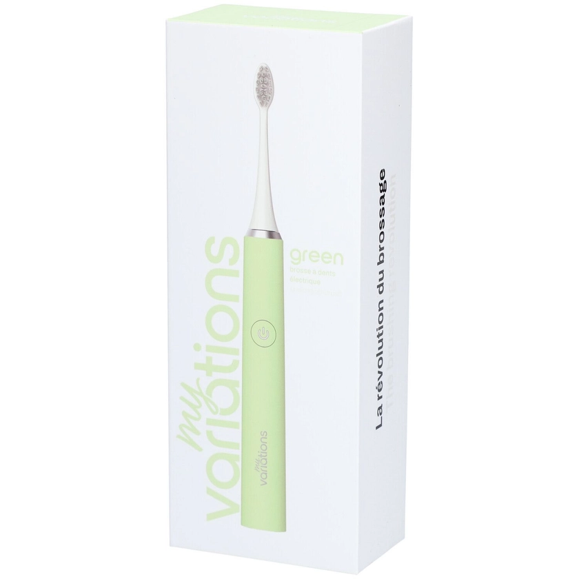 Myvariations Brosse à Dents Electrique Green 1 pc(s) - Farmaline