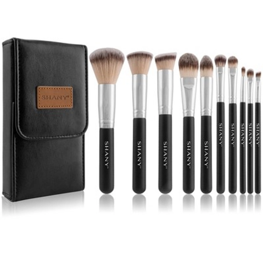 SHANY Black OMBRÉ Pro Essential Makeup Brush Set - 10 pieces