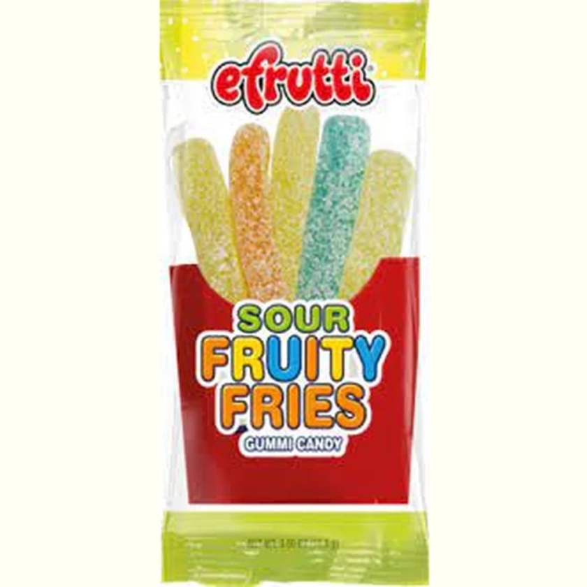 Efrutti Gummi Sour Fruity Fries