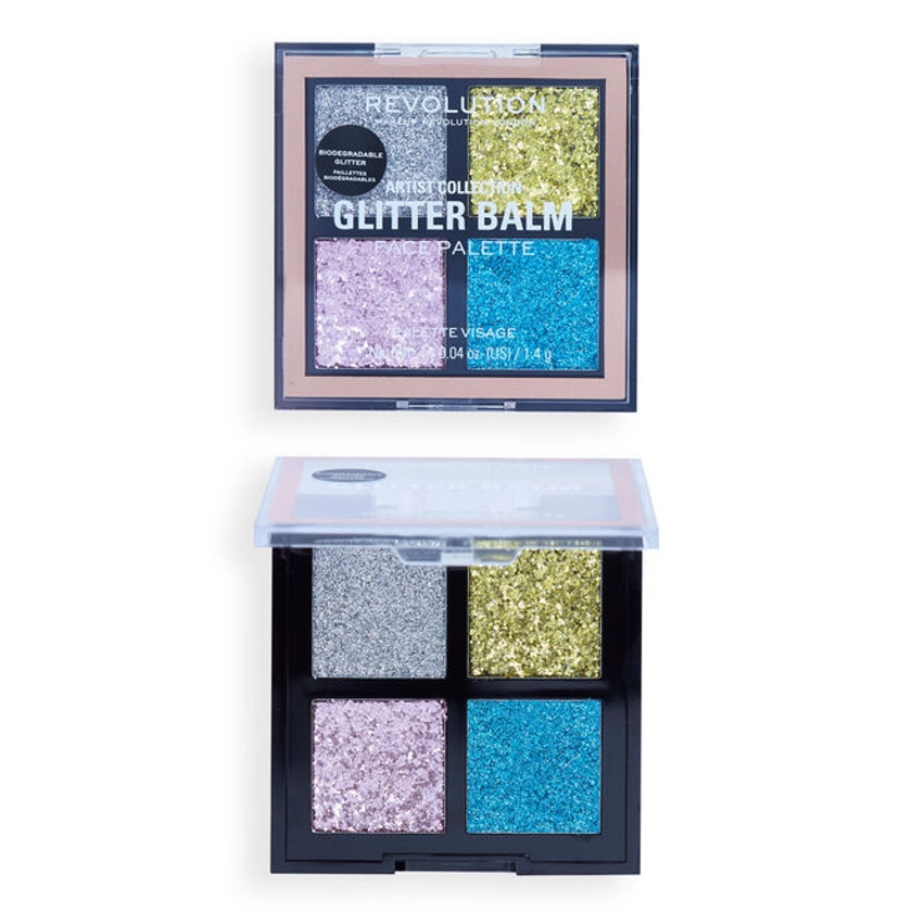 Makeup Revolution Artist Collection Glitter Balm Palette