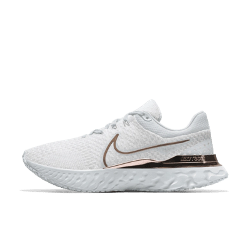 Nike React Infinity Run Flyknit 3 By You Custom Women's Road Running Shoes