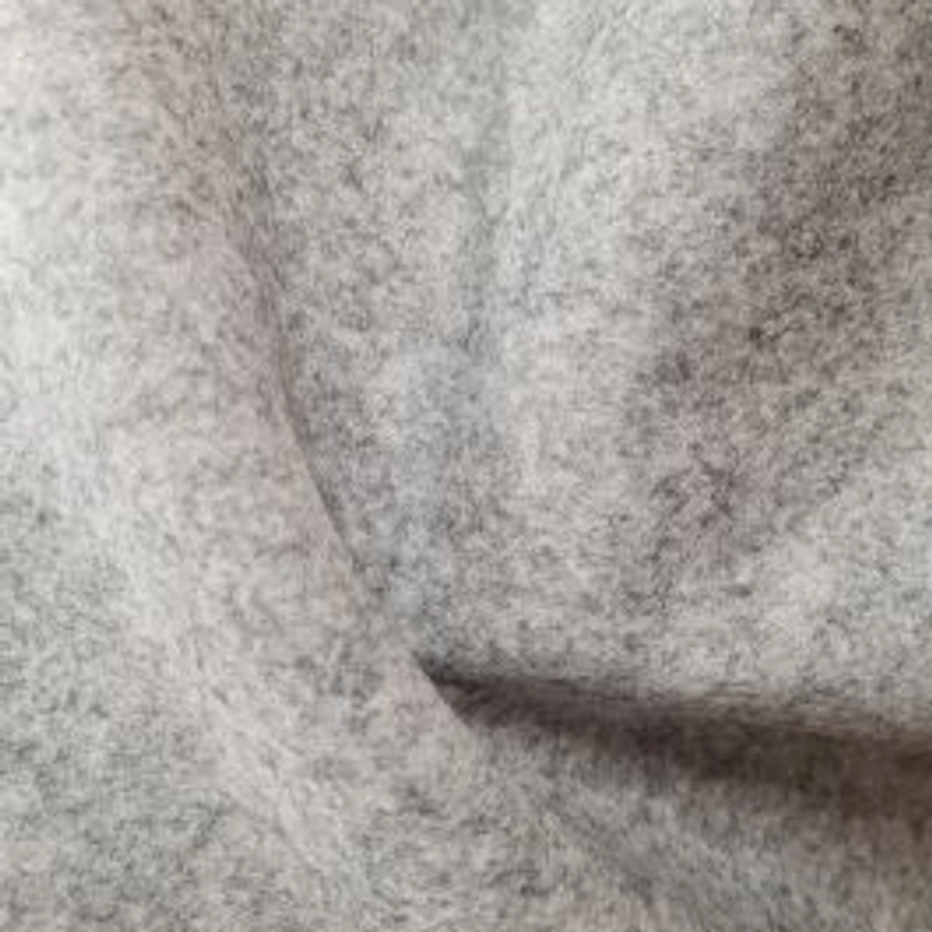 Tissu feutrine épais 2mm gris clair chine 100cm