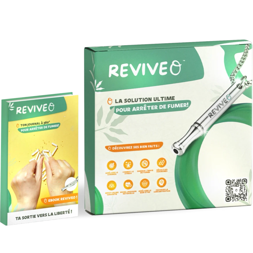 REVIVEO - Kit ultime pour arrêter de fumer