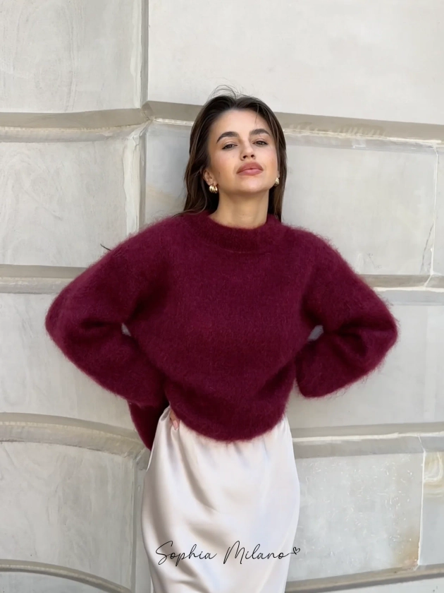 MIRA | COL ROND EN MOHAIR