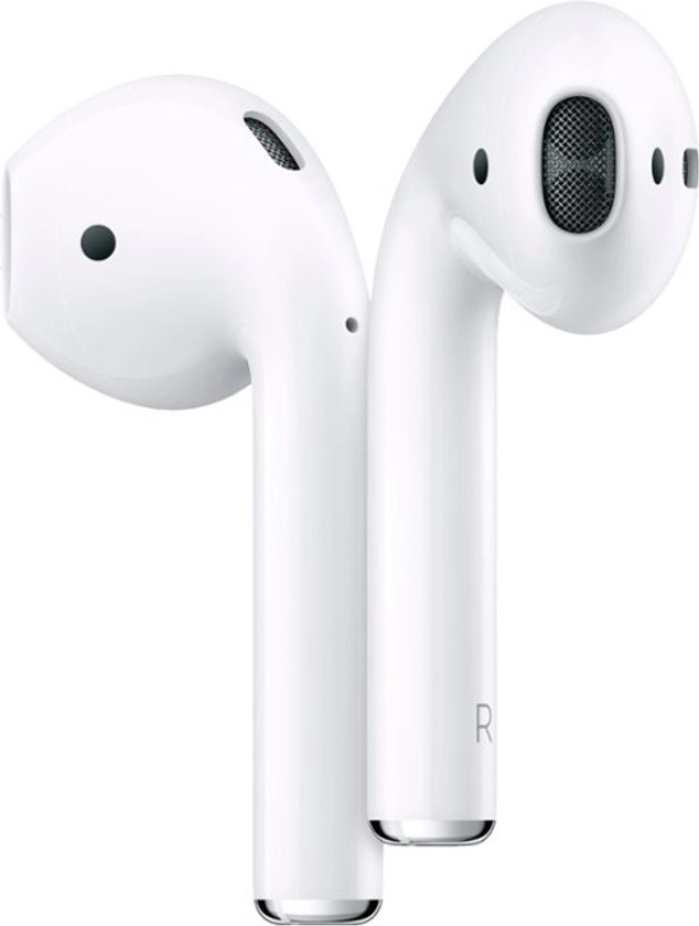 Apple AirPods with Charging Case (2nd generation) White MV7N2AM/A - Best Buy