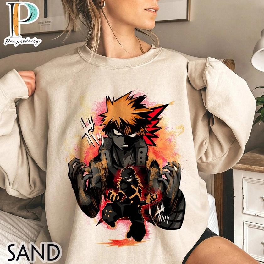 Bakugo Shirt, Kacchan Shirt, Manga Anime Shirt, Japan Love T-Shirt