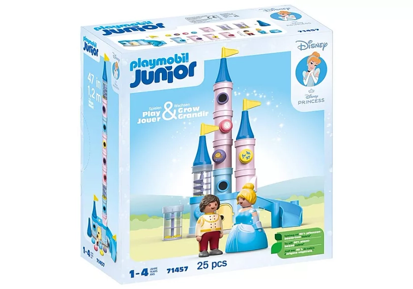 Junior & Disney : Château de Cendrillon - 71457 | PLAYMOBIL®