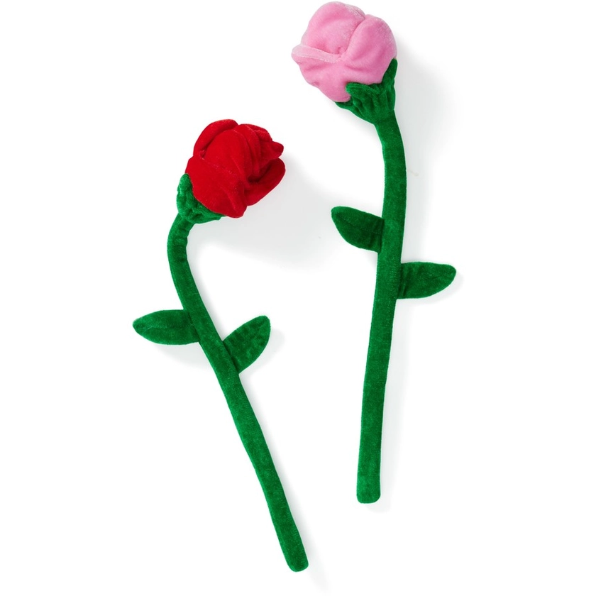 Valentine's Day Plush Rose 40cm - Assorted* | BIG W