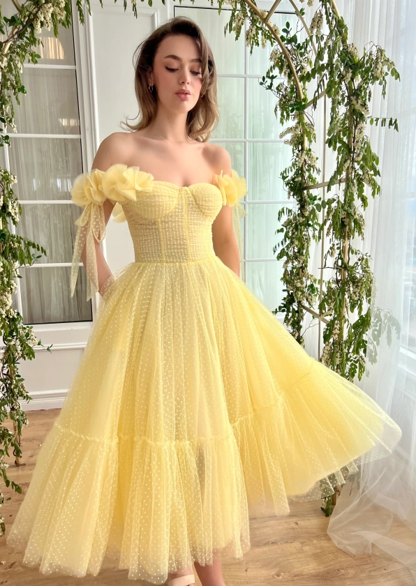 Daisy Dotted Dress