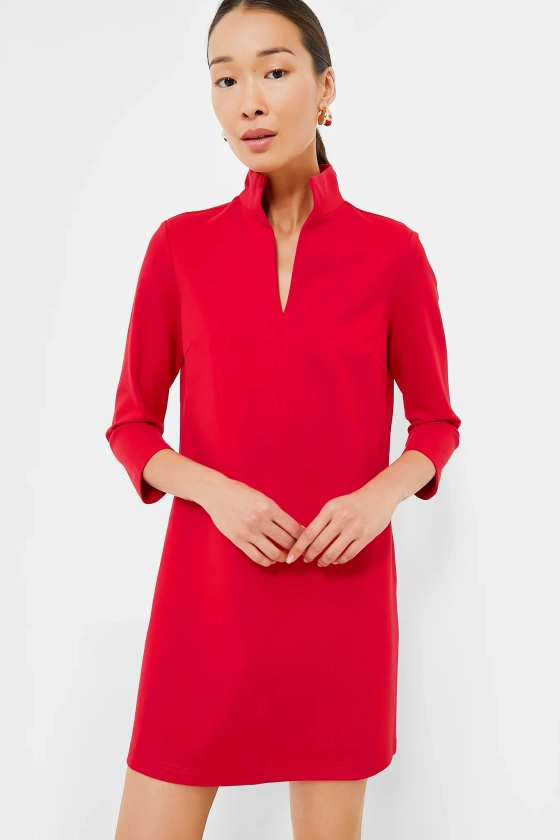 Red Ponte Clifton Dress | Tuckernuck