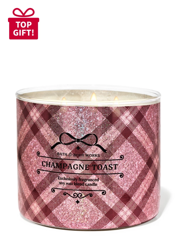 Champagne Toast 3-Wick Candle