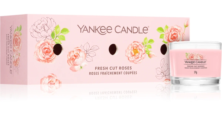 Yankee Candle Fresh Cut Roses coffret cadeau | notino.fr