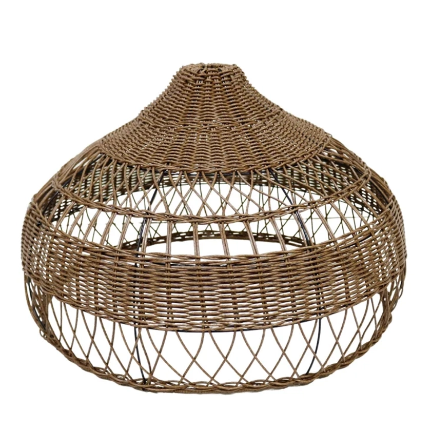 Suspension cloche XL en polyrotin | Maisons du Monde