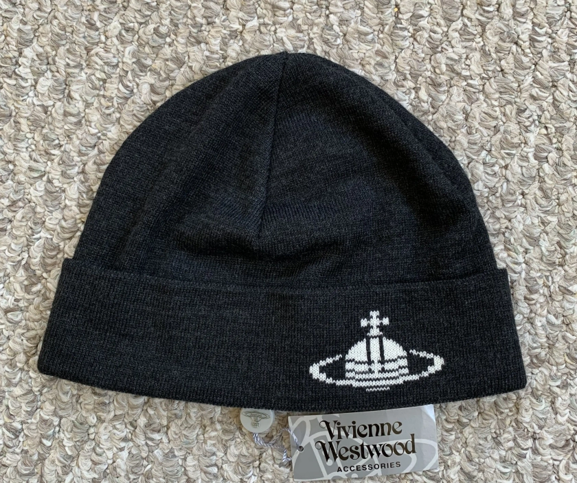 NEW Vivienne Westwood Orb Beanie