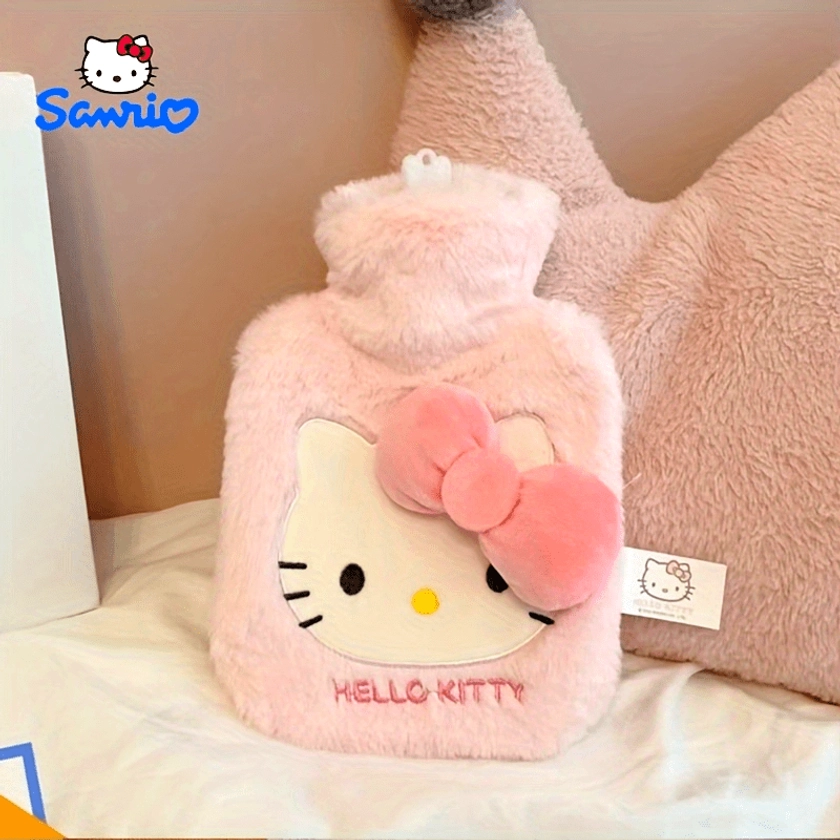 Plush Hot Water Bottle Cute Cartoon Design - Temu United